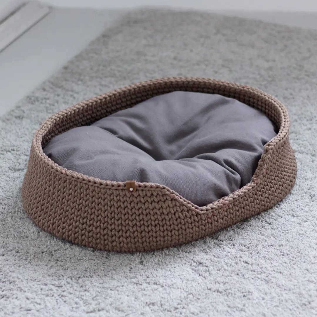Вязаная лежанка для собак Charlie S/M 2 Вязаная лежанка для собак Charlie S/M — изображение 2