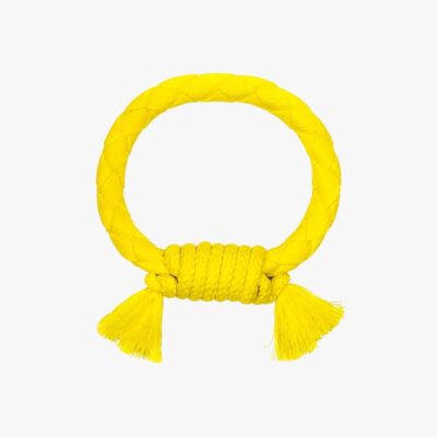Игрушка кольцо для собак Dri-Tech Ring желтое фото