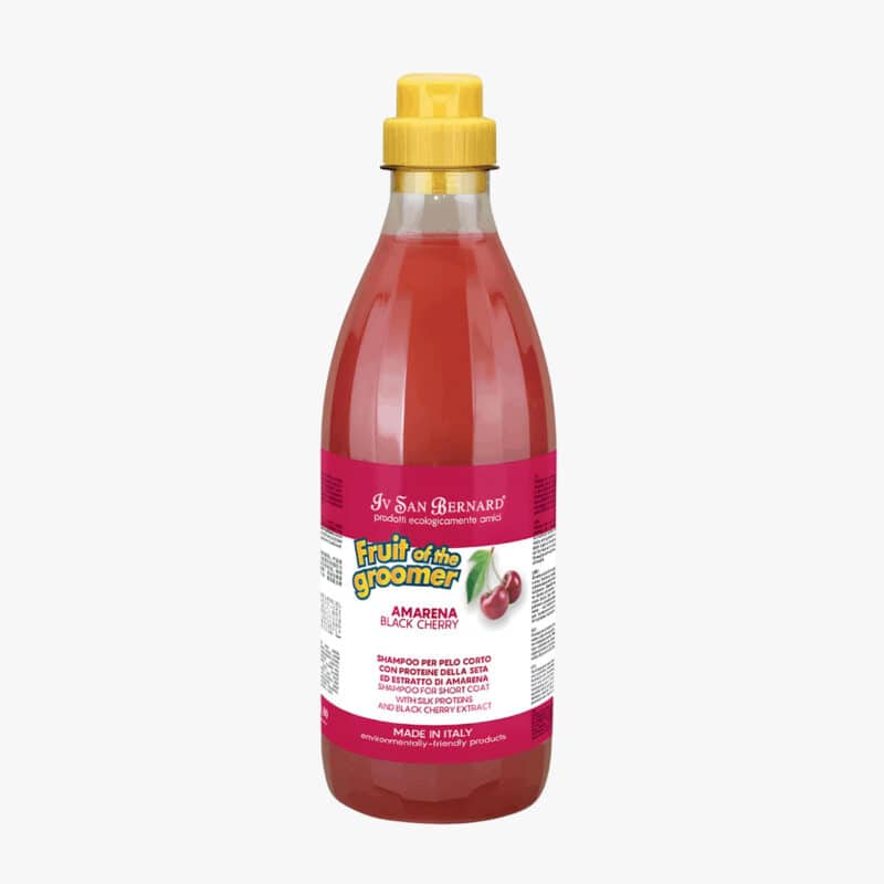 Шампунь для короткой шерсти собак Iv San Bernard Fruit of the Groomer Black Cherry