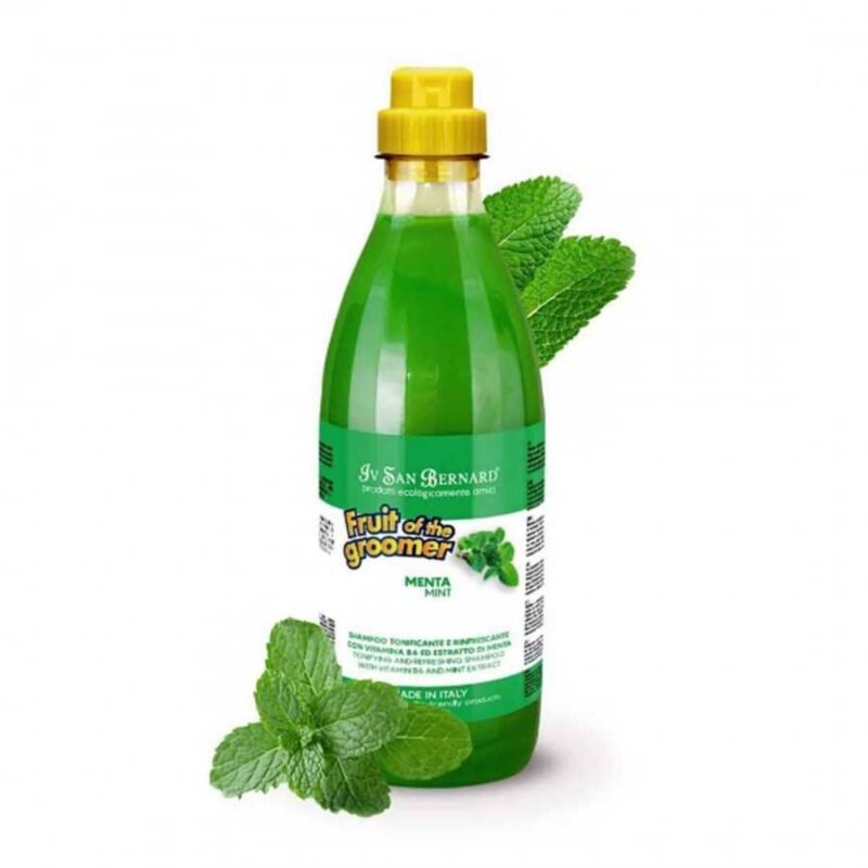 Шампунь для любого типа шерсти собак с витамином B6 Iv San Bernard Fruit of the Groomer Mint