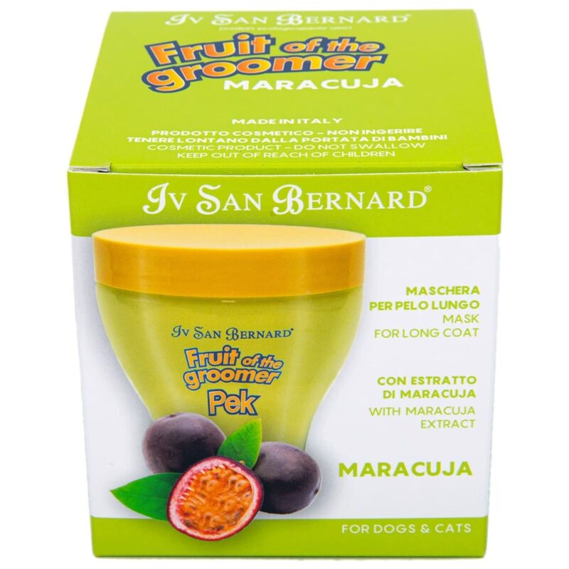 vosstanavlivayushchaya-maska-dlya-dlinnoj-shersti-sobak-s-proteinami-isb-fruit-of-the-groomer-maracuja-korobka