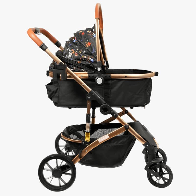 Коляска переноска для собак Mr.Kranch большая, (разноцветная) 20 кг