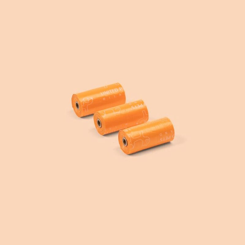 refill-bon-ton-united-pets-3 rolls-orange