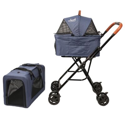 kolyaska-mr-kranch-dvojnaya-dlya-sobak-10-10-kg-golubaya-perenoska