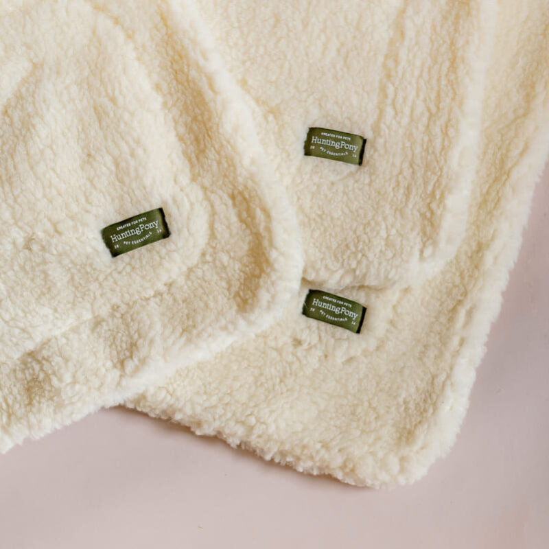 Мягкий плед HuntingPony Пони-сони, Белый