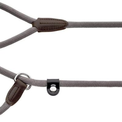 povodok-dlya-sobak-hunter-retriever-freestyle-seryj