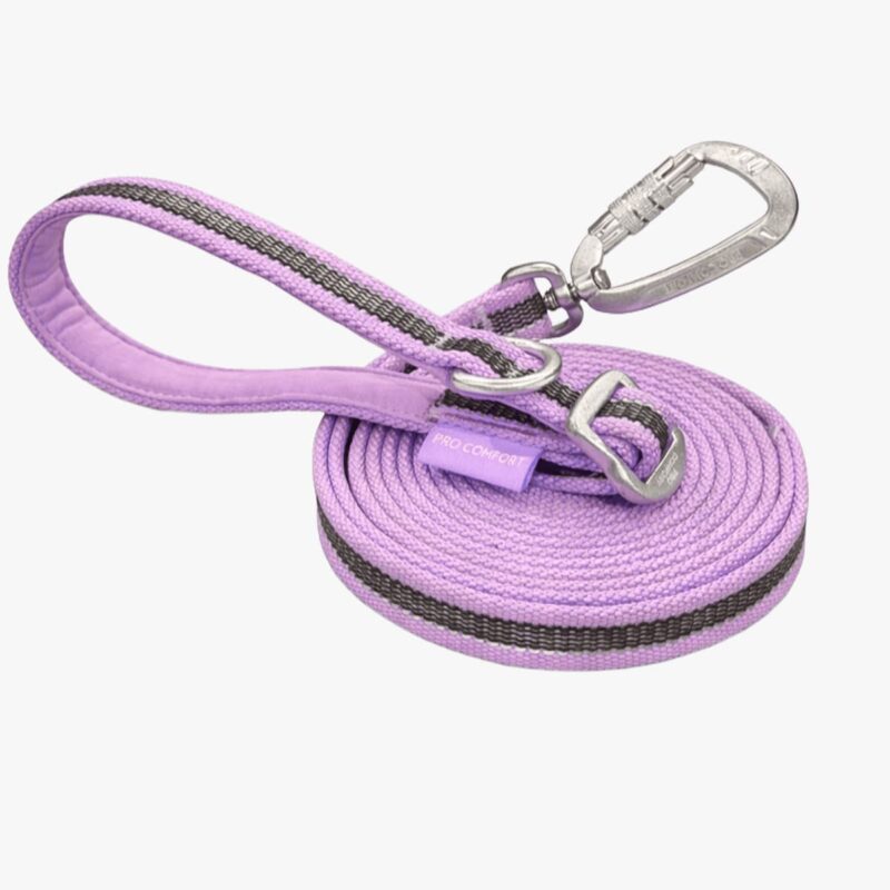 Поводок-перестежка для собак PRO COMFORT, фиолетовый